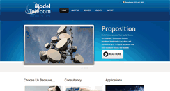 Desktop Screenshot of modeltele.com
